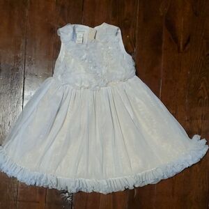 Monsoon White Floral Kids Formal Dress